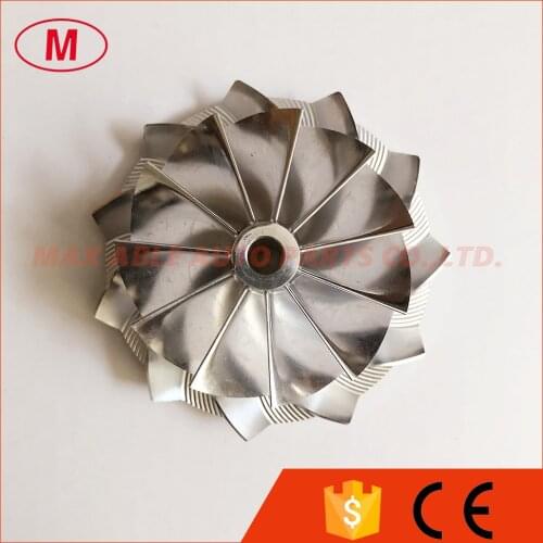 RHF5 11+0 blades 50.39/68.01mm high performance Turbocharger milling/aluminum 2618/billet compressor wheel