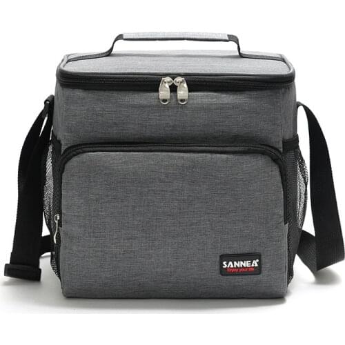 Food Thermal Bag Waterproof Oxford Beach Cooler 12L Camping Insulation Refrigerator