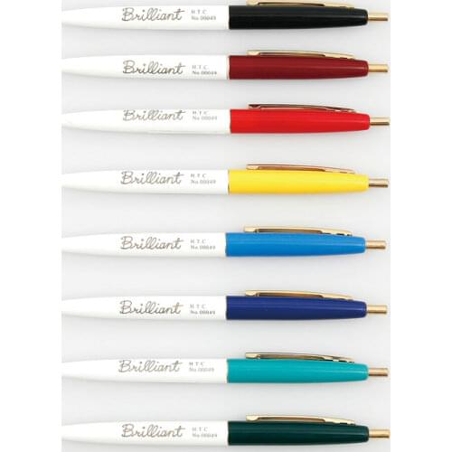 Japan Original Authentic HIGHTIDE PENCO FT049 Brilliant Ballpoint Pen 0.7mm Vintage Ballpoint Pen 1PCS