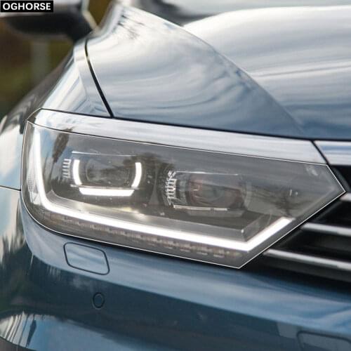 Car Headlight Protective Film Sticker for VW Volkswagen Golf 7 Scirocco Altas Beetle Tiguan Passat Jetta Teramont Touareg CC