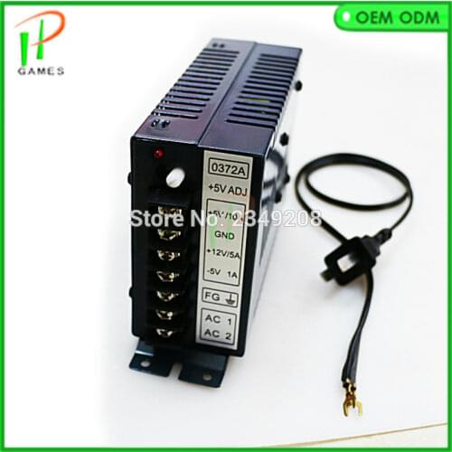 0372A 12V 5A / 5V 10A Arcade Switching Power Supply Arcade Pinball Jamma Multicade for DIY Arcade machine parts