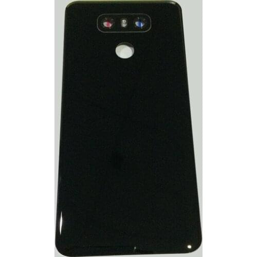 10Pcs/lot Back Cover For LG G6 Rear Battery Door Housing Case with Main Camera Frame Holder and Glass Lens Replacement Parts