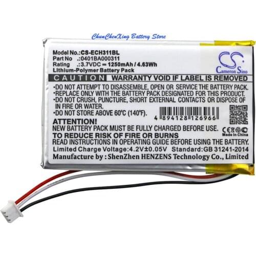 Cameron Sino 1250mAh Battery 0401BA000311 for ELCA EVO, MAGO-EVO, MITO-VETTA, VETTA