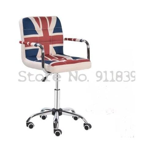 Bar Chair Modern Simple European Lift Swivel Chair Back Cashier Front Desk Chair Office High Stool Computer Chair Home