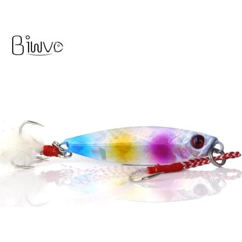 Biwvo Jig Ima 10 20 30g Lure Metal Hard wobbler minnow winter fishing sea river goods for fishing hard swimbait surface lure