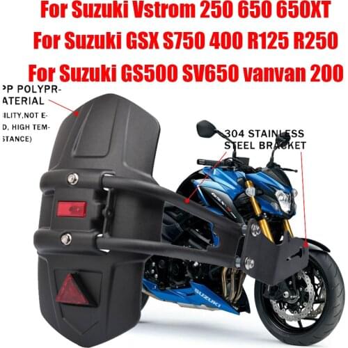 For Suzuki DL250 DL 650 V-strom650 Vstrom 650 XT GSX-S 750 GSXS 750 GSX400 GSX-R250 Motorcycle Rear Fender Splash Guard Mudguard