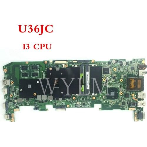 U36JC GT310M 1GB With I3-380M N11M-GE2-S-B1 mainboard for ASUS U36JC U36J laptop motherboard Tested Working Well