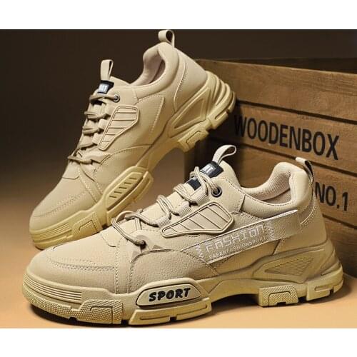 Men Casual Shoes Leather Fashion Sneakers Men Breathable Trainers Mens Moccasins Non-slip Walking Shoes Zapatos Hombre