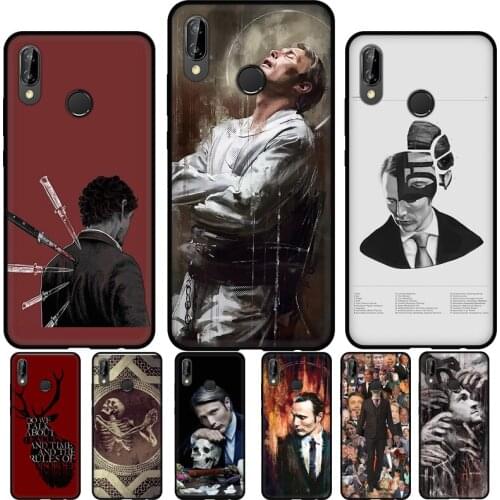 Hannibal Soft Phone Case For Huawei P20 P30 P40 Lite Mate 10 20 Pro P Smart 2019 2021 Back Cover