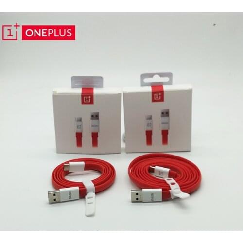 150cm Original oneplus 7 6t 6 5t 5 3t 3 flat Noodle Dash charge 5V/4A USB type c one plus 7 6t 1+ Fast Charging Data Sync cord