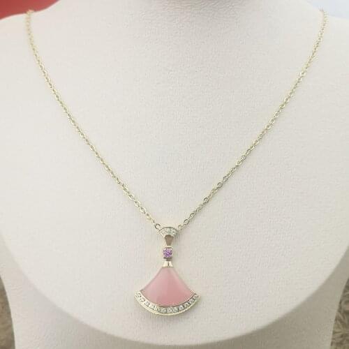 The originals Luxury european and american classic women luxe leopard head necklace steel