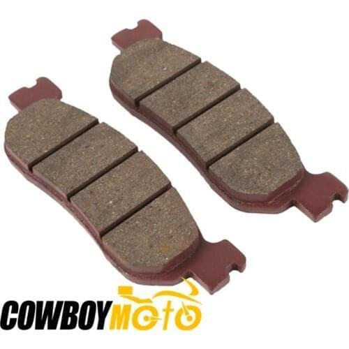 Motorcycle Front Brake Pads For Yamaha V110 ZE/ZK/ZHE/ZHK/FIZR/FIZR Sport 1996, ST 225 (5BT) Bronco 1997, TW 225 E (5VC1/2) 2003