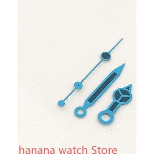 Watch pointer blue Benz luminous pointer suitable for ETA 2836 2824 Miyota 8205 8215 821A Pearl DG 2813 3804 NH35 NH36 movement