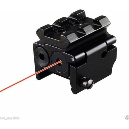 Tactics Red Laser Dot Sight Navigation 20mm Picatinny Weaver Rail For Rifle Gun Pistol Airgun Shooting Accessories