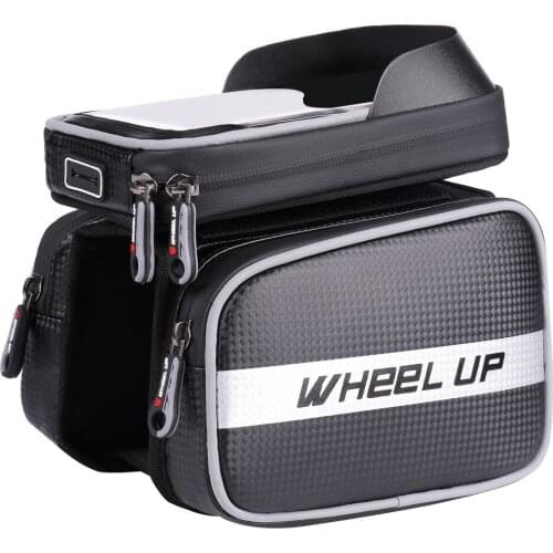 Bike Bag front Frame Front Tube Storage Bag Waterproof for 6.2 Cellphone Bicycle Bag Cycling bike bag travel bycicle Accessories