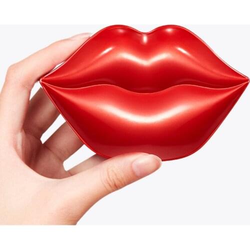 Cherry Moisturizing Lip Mask Exfoliating Lip Mask Anti Dry Crack Fine Wrinkles Lip Membrane Collagen Nourishing Brightening