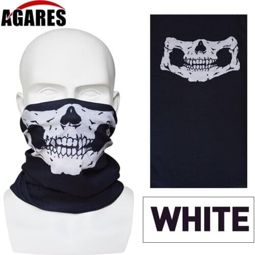 Air Force Skull Tubular Protective Dust Mask Bandana Motorcycle Riding Polyester Scarf Face Neck Warmer Mask -7