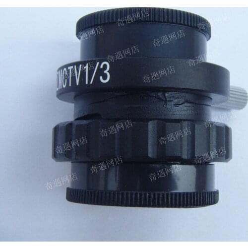 1/3 CTV CCD 0.3X Microscope Accessories Connector can Connect Microscope with Laptop Computer or TV