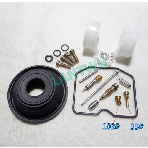 1 set $ 12.5) KPS GPz 400R ZX400 GPZ400 Keihin carburetor repair kit Configure vacuum diaphragm and float
