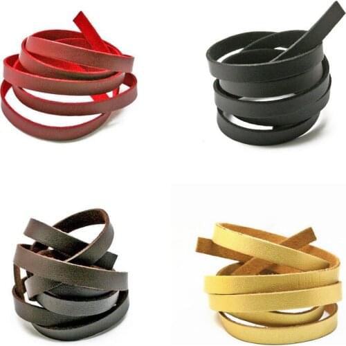 10Meter 8mm Flat Faux Suede Leather Cord Korean Velvet Leather Fit Bracelet DIY Jewelry Making Thread String Rope