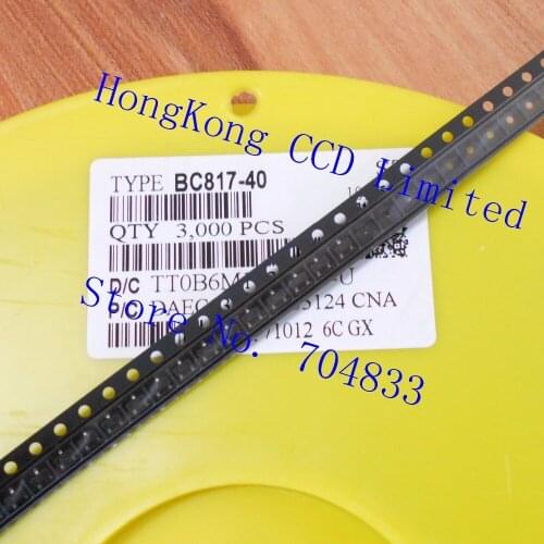 100pcs/lot BC817 BC817-40 SOT-23