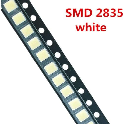 100PCS SMD 2835 LED Diodes White 2835 SMD LEDs Diode Chip Lamp Beads Bright Diodos 0.2W 21-23LM