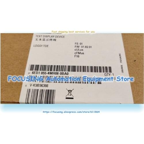 6ED1055-4MH08-0BA0 New HMI Text Panel 24VAC/DC 12VDC Replace 6ED1055-4MH00-0BA1