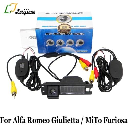 For Romeo Giulietta 940 MiTo Furiosa 955 Crosswagon Q4 932 Wireless Car Rearview Camera / HD Night Vision Back up Reverse Camera