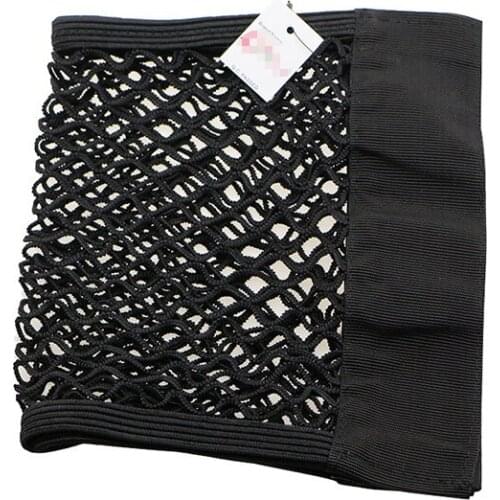 Color My Life 1 Piece Black Nylon 400 * 250mm Car Side Rear Trunk Storage Net Pocket Bag for Skoda Octavia Fabia Superb Yeti
