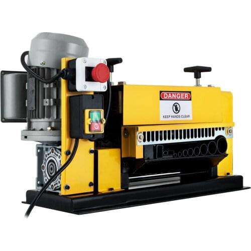 Electric Powered Wire Stripping Machine 1-38mm 10Blades Stripper Peeling Scrap Automaticall and Manualy Dual-using