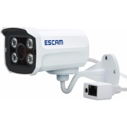 Escam QD300 Mini Bullet IP Camera 1.0 MP HD 720P Onvif P2P IR Outdoor Surveillance Night Vision Infrared Security CCTV Camera