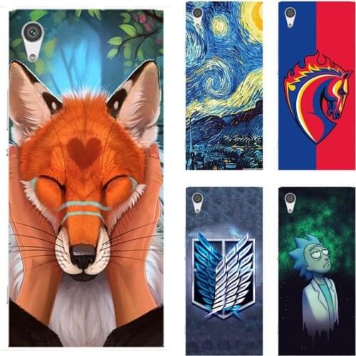 Original Case for Sony Xperia XA1 Ultra Soft Silicone TPU Cool Design Patterned Phone Cover Case for Sony Xperia XA1 PLus