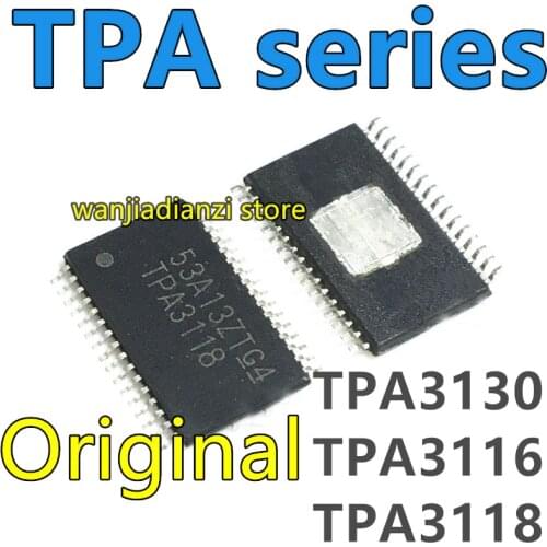 TPA3118D2DAPR 3130 3116 D2DADR HTSSOP32 Class D audio power amplifier Patch class D audio amplifier IC chip new stereo amplifi