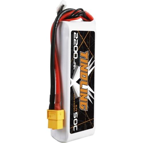 TINDLING 3S Lipo Battery 11.1V 2200mAh 50C with XT60 For Drone Profesional RC Car Shock Absorber FPV Helicopter Airplane