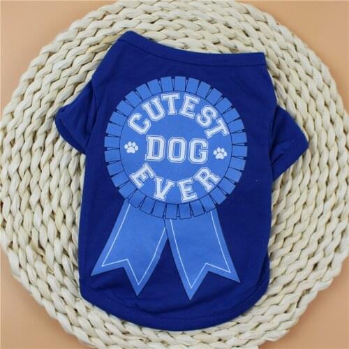 TINGHAO Pet Puppy Small Dog Cat Pet Clothes Dress Vest T Shirt Apparel Clothes BE-BFL009