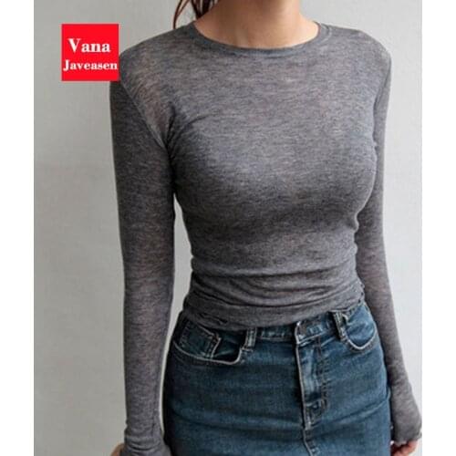 Женские хлопковые футболки Vana Javeasen China At AliExpress