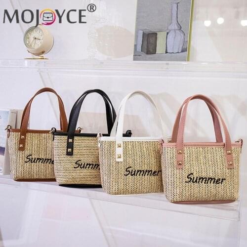 Vintage Women Cartoon Printing Net Yarn Transparent Tote Woven Shoulder Shopping Bags Summer Handbag Women Tote Vintage