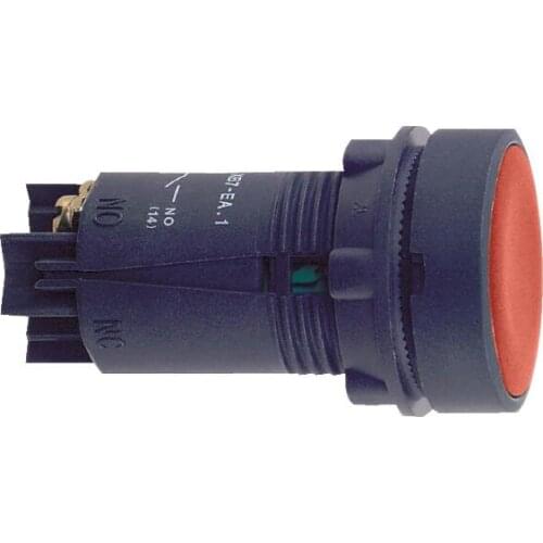 XB7-EA42 XB7EA42C Push button switch Pushbutton Ø 22 - red - spring return - 1NC