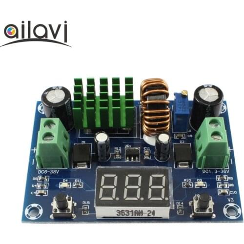 XL4015E1 5A Digital Regulator Board DC-DC8V-36Vto 2V-36V Switched-mode Buck Power Supply Digital Display Voltage and Current