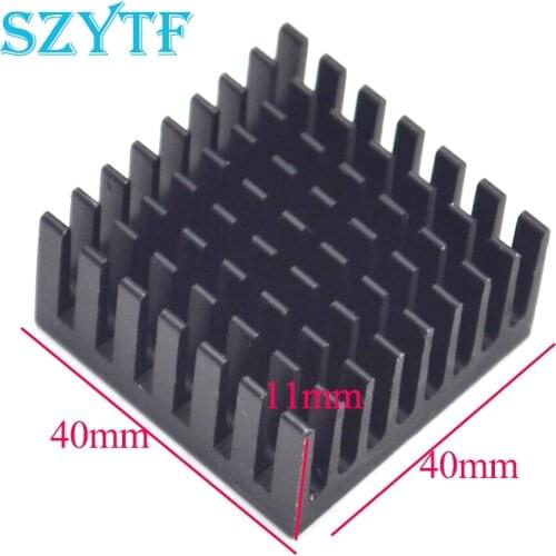 20pcs 40*40*11MM heatsink for routing PCU radiator electronic cooling block