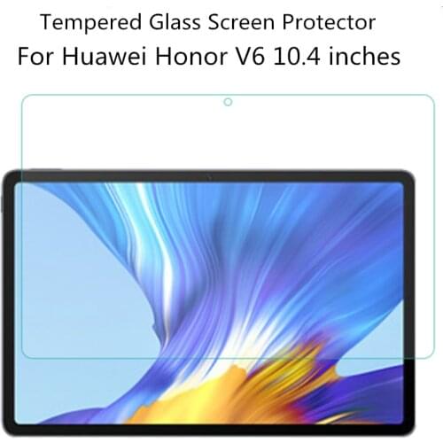 2020 Newest Tempered Glass For Huawei Honor V6 10.4 inches Screen Protector 0.3mm 9H For KRJ-W09 KRJ-AN00 Tablet Protective Film