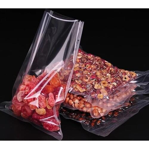 50 pcs Large Size NY Vacuum Food Pouches Vacuum Food Bags Food Sealer Saver Storage Bag Width From 20 cm to 35 cm Free Shipping