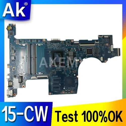 Akemy L22760-601 L22760-001 DAG7BFMB8D0 For HP Pavillion 15-CW laptop motherboard Ryzen 3 2200U CPU DDR4
