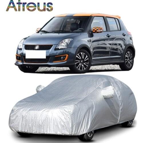 Hatchback M Waterproof Dustproof Car covers for Mini Cooper R50 R53 R55 R56 Citroen C2 Suzuki Swift Alto Fiat 500 Accessories