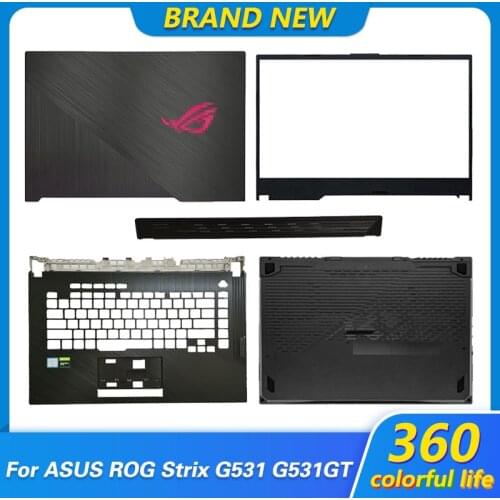 NEW Laptop LCD Back Cover/Front Bezel For ASUS ROG Strix SCAR G531 G531GT G531GW T531GV Top Case 15.6 inch