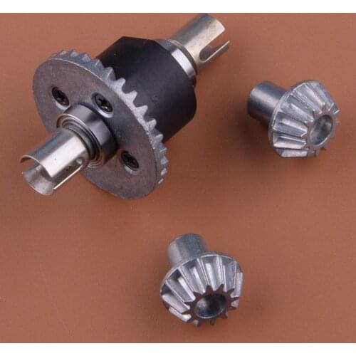 Silver Metal Differential Gear High Quality Fit For Wltoys 144001 124019 124018 1/12 1/14 RC Car