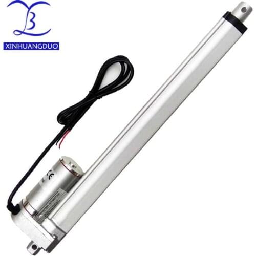 Electric Linear Actuator 12v24V DC Motor 700mm Stroke Linear Motion Controller 5mm/s-20mm/s thrust 1500N -700N Lift for Electric
