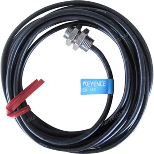 EX-110 keyence eddy current displacement sensor M10 thred type mesures rnge of 0-2mm up to high response speed 18kHz