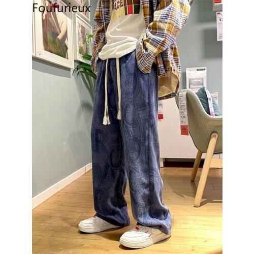 Мужские вельветовые брюки Foufurieux China At AliExpress