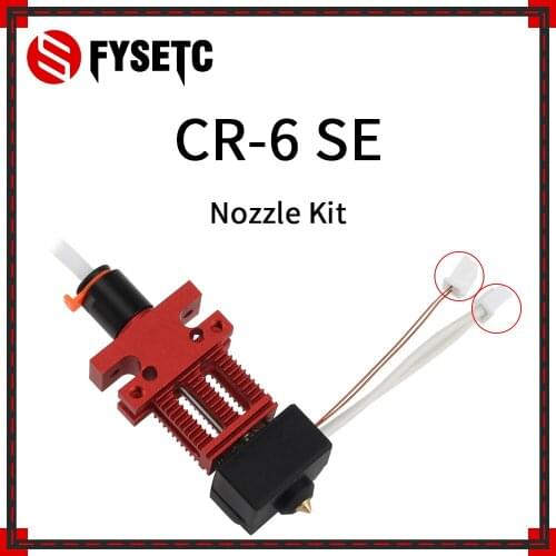 FYSETC Hotend Kit 1.75mm Hot end extruder Nozzle Silicone case For Creality CR-6 SE CR-5 PRO 3D Printers Parts Accessories